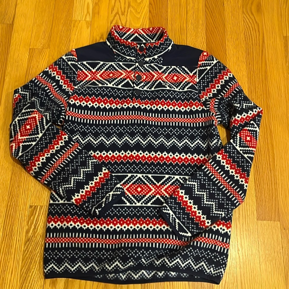 Boys Vineyard Vines fleece pullover XL 18